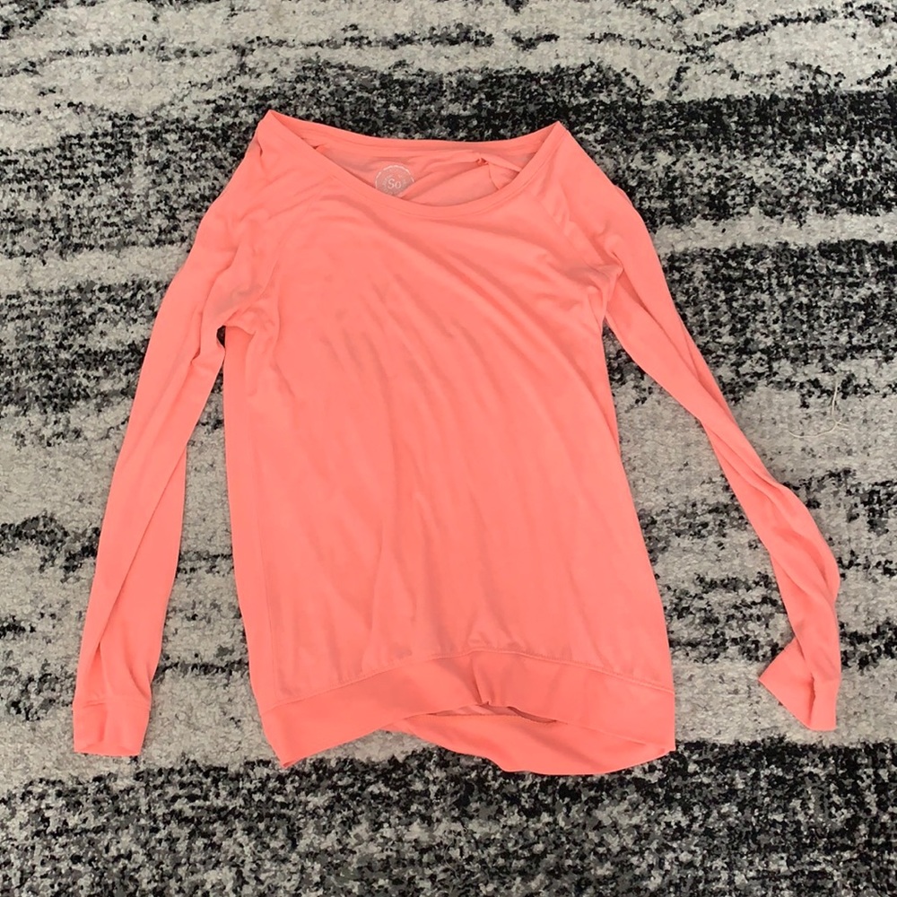 Peach long sleeve from SO